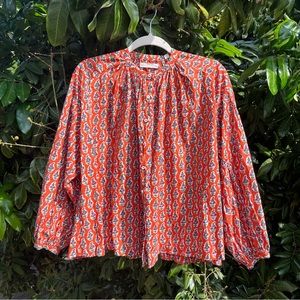 Doen Jane Blouse in Calico Canyon Blooms XS